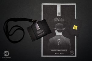 Packshot plaquette et badge pour Les Georges, par Max Photographe