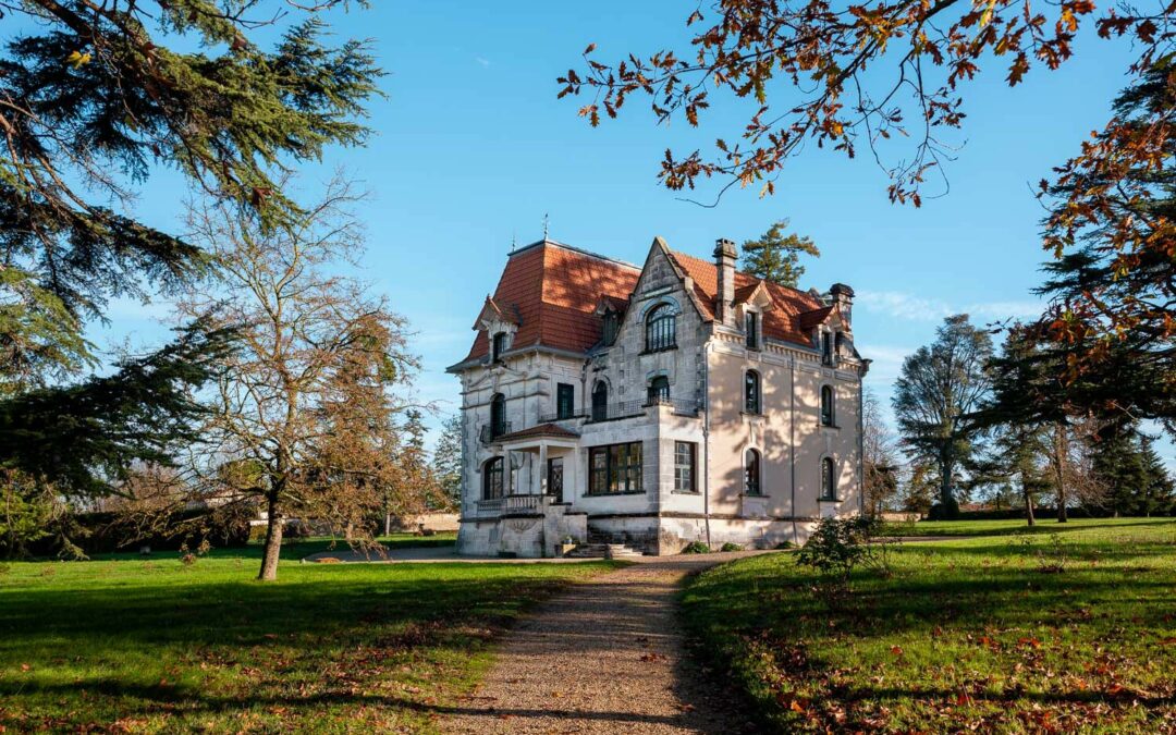 Photographies d’une villa Art Nouveau à Cognac (16) pour Lafontaine Prestige